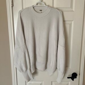 Free People Easy Street Tunic White Large